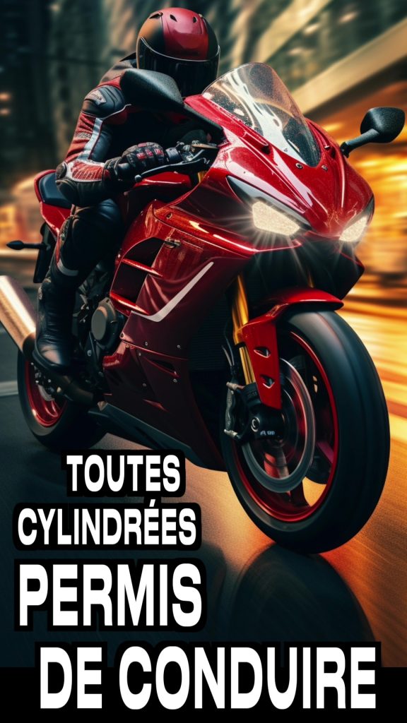 Permis de conduire A, motos et scooters toutes cylindrées