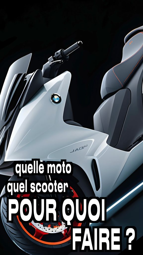 un scooter ou une moto pour quoi faire, en ville, sur route…