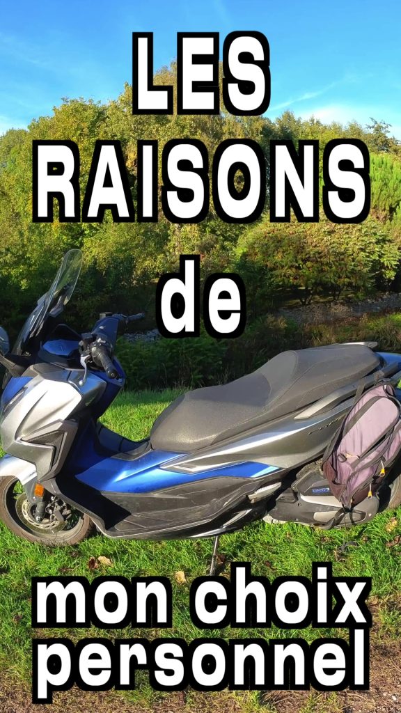 les raisons de mon choix personnel pour un scooter Honda Forza