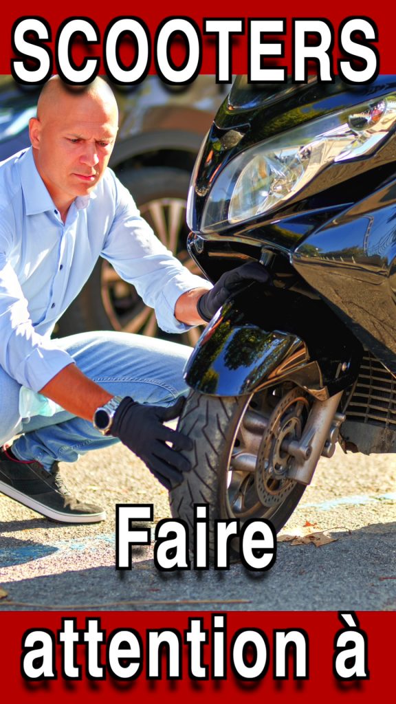 J'attire ton attention sur ces points pour la bonne marche de ton scooter