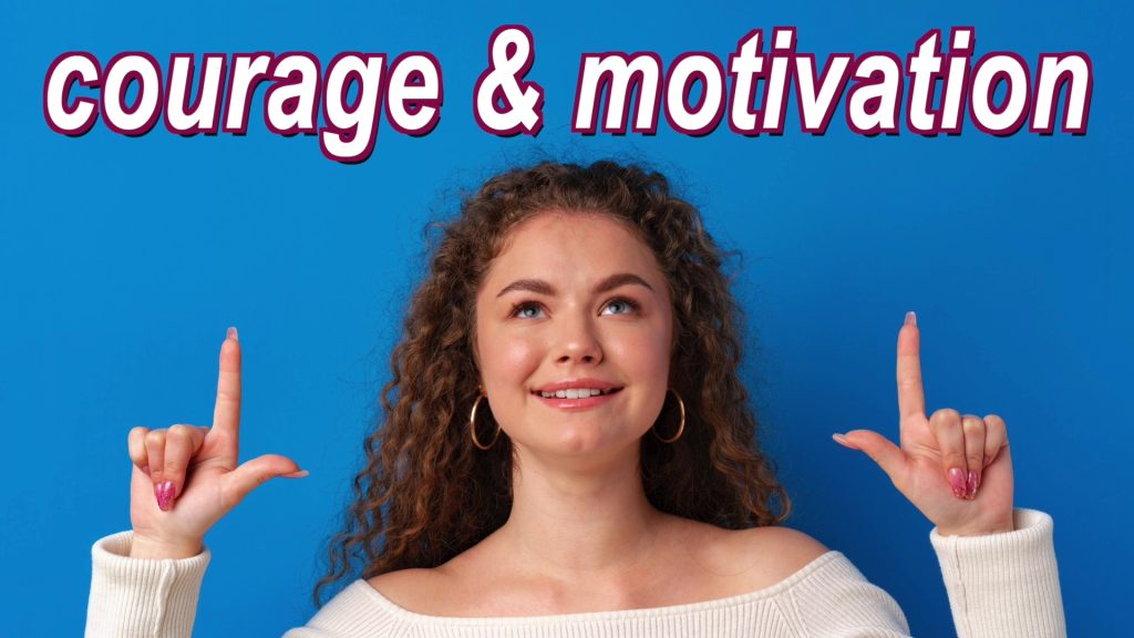 Il est important de cultiver des pensées positives pour nous donner le courage et la motivation d'avancer